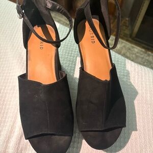 Torrid Black Open-Toe Sandals